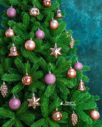 Pink Christmas decoration