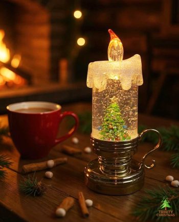 LED Flameless Christmas tree Candle