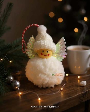 White Angel Christmas Decoration