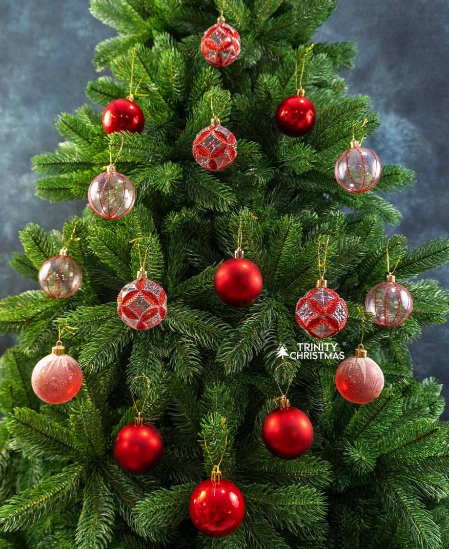 Red Imperial Jewel Baubles