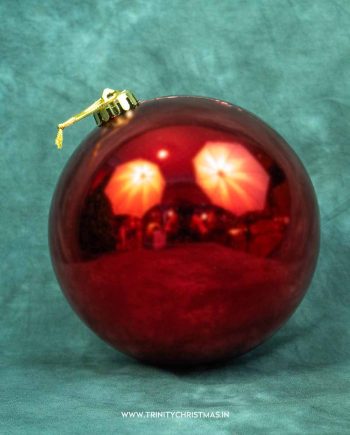 Red Christmas Ball