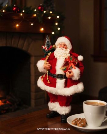 Vintage Santa Claus - 28 cm