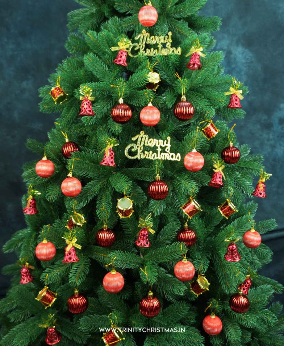 Red Assorted Christmas Decor