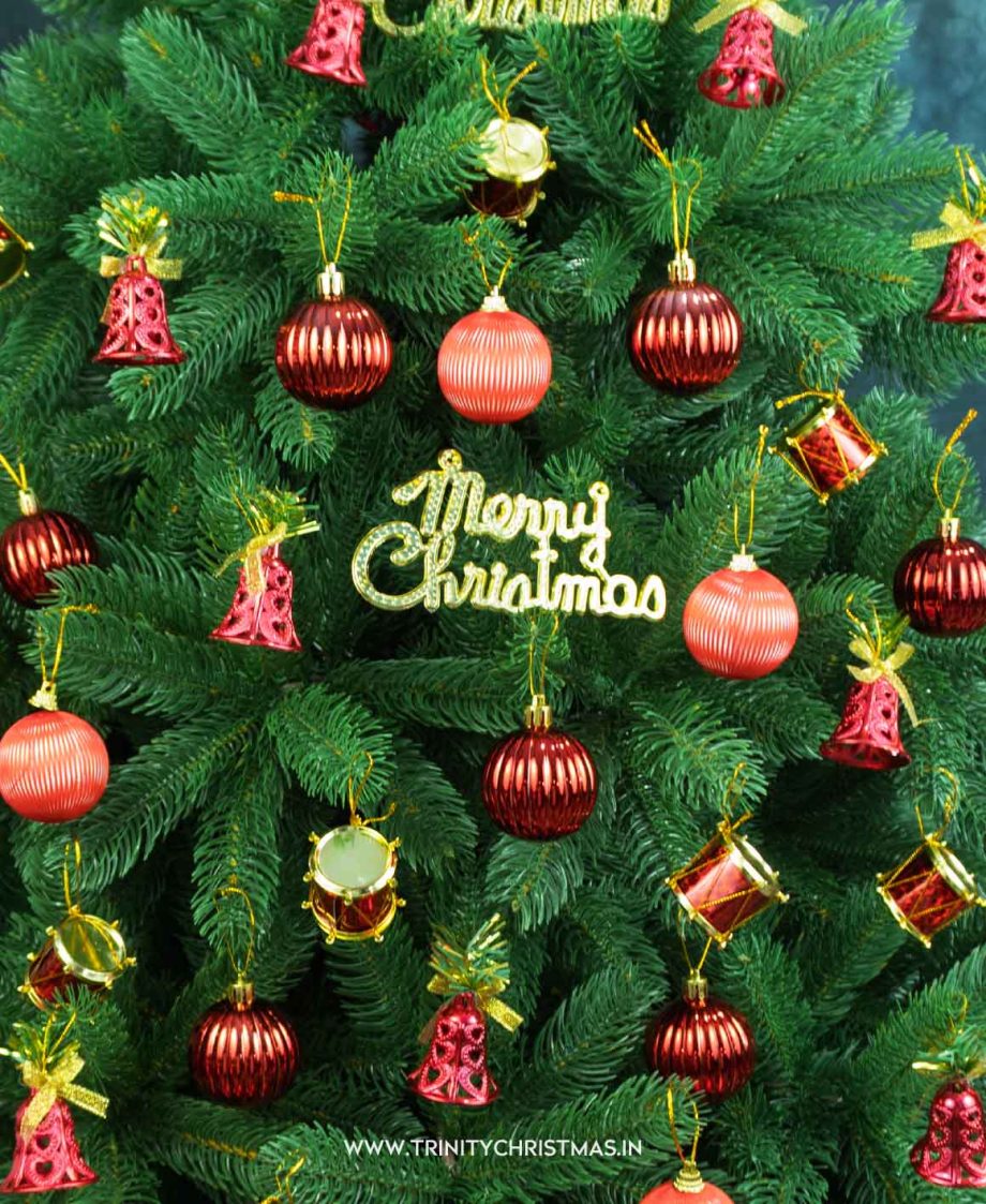 Red Assorted Christmas Decor