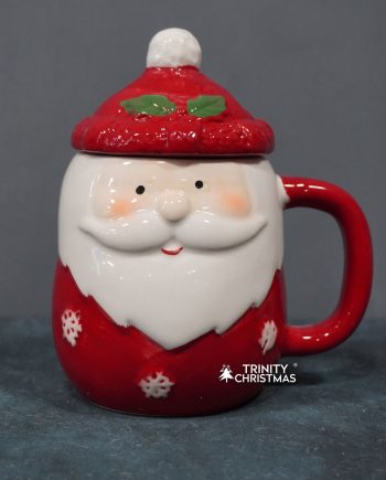 Santa Mug with Lid