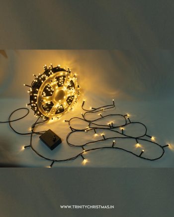500 Warm LED Fairy Lights with Green Wire
