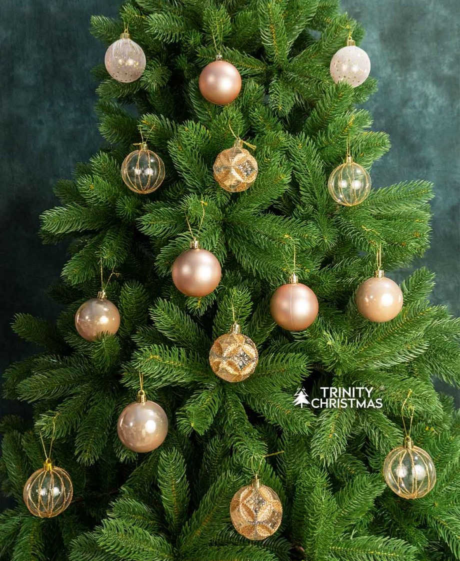 Rose Gold Imperial Jewel Baubles