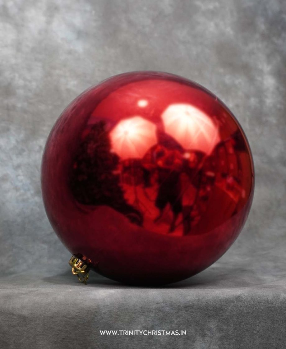 30cm Red Christmas Ball