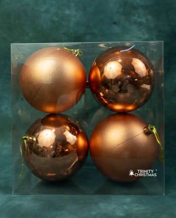 Rose Gold Christmas Ball