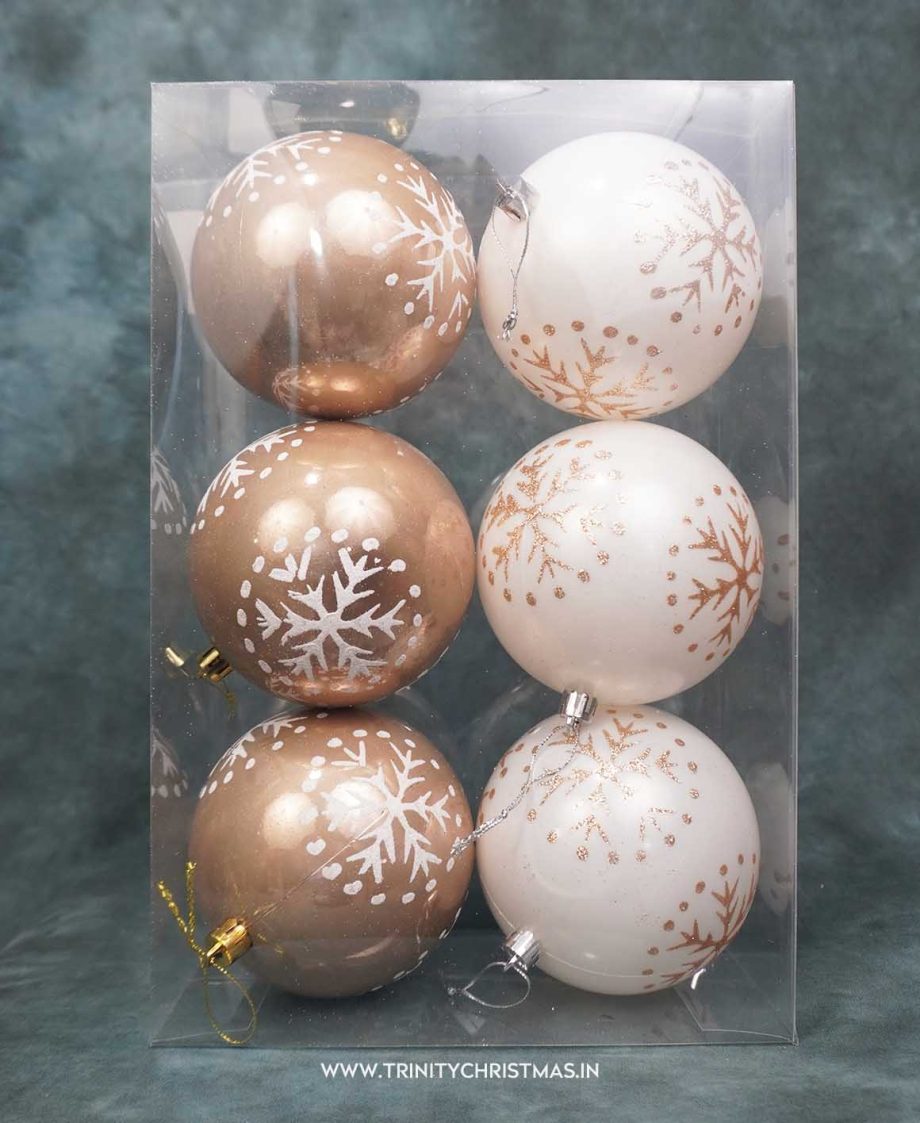 10cm Baubles Set