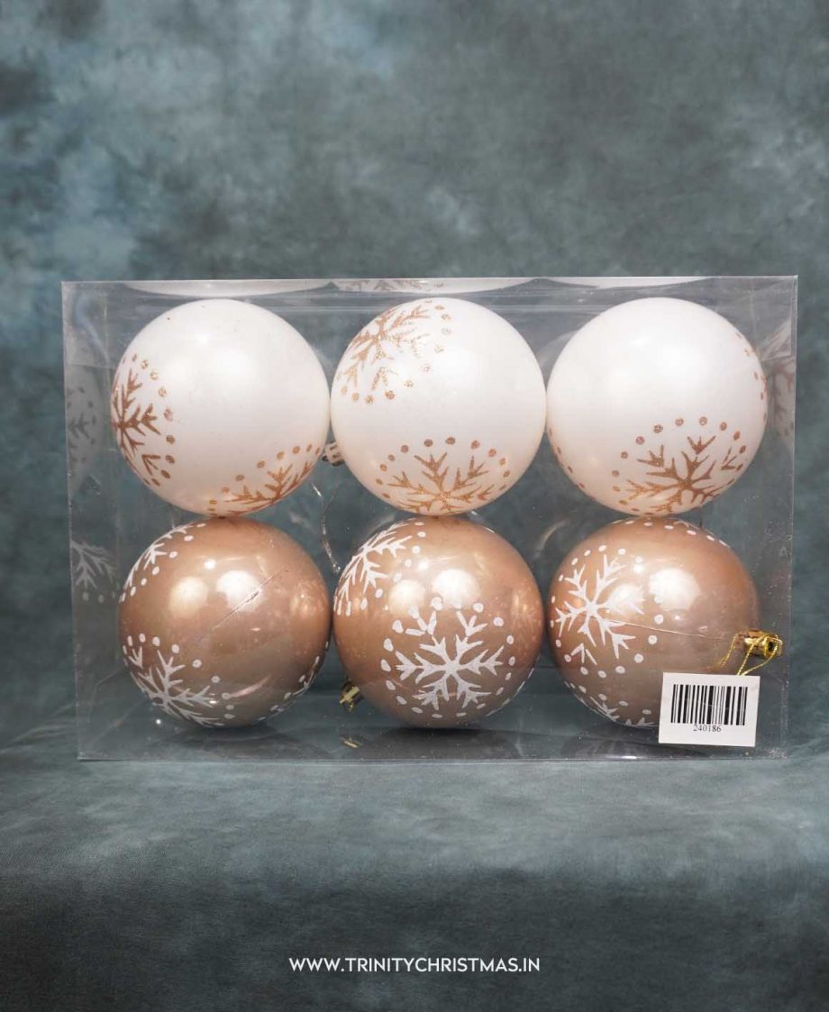 10cm Baubles Set