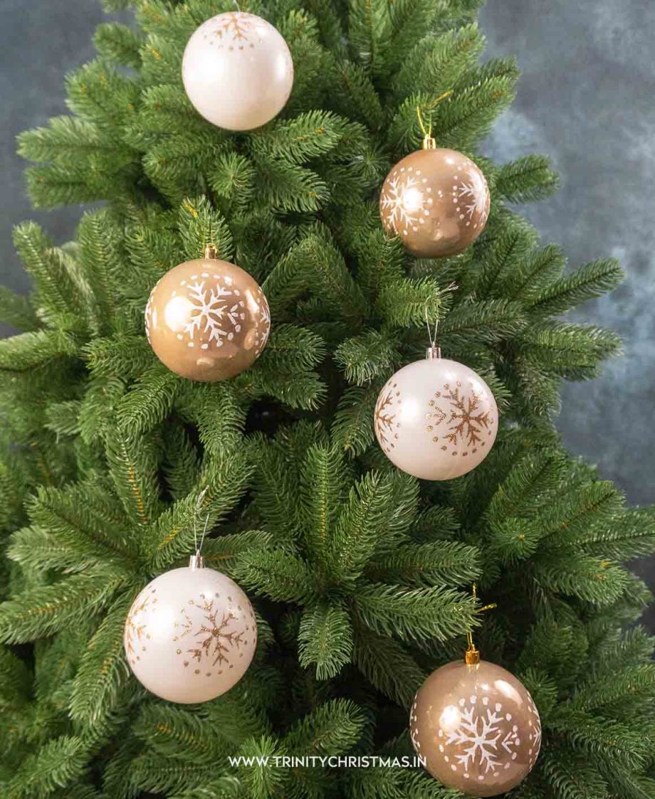 10cm Baubles Set
