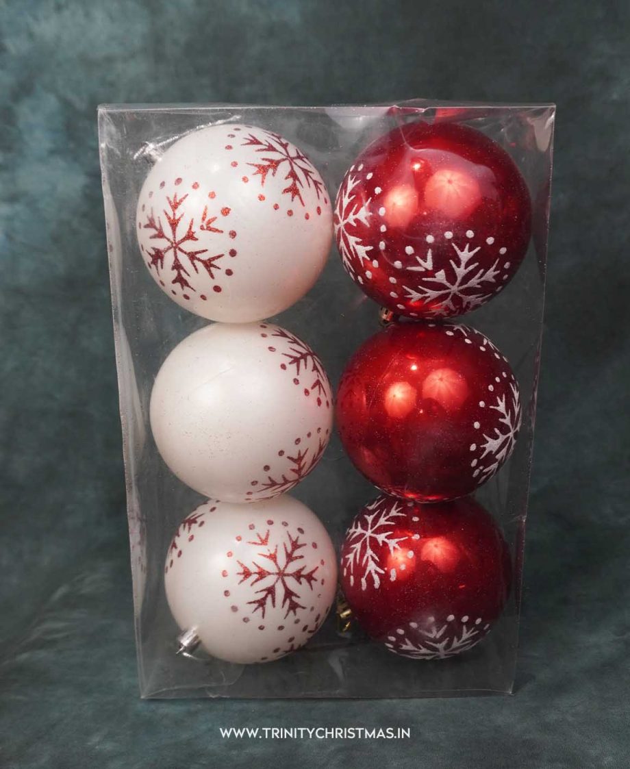 10cm Baubles Set