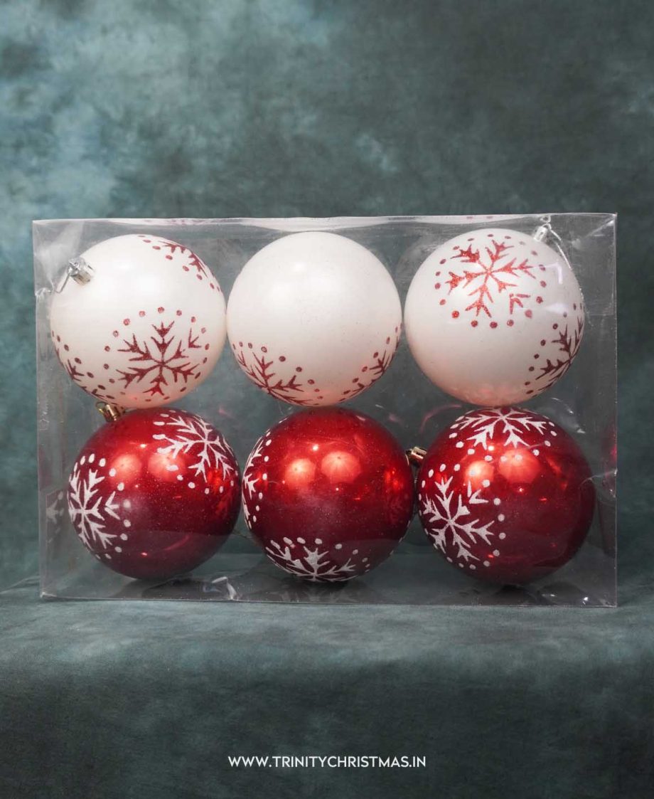 10cm Baubles Set