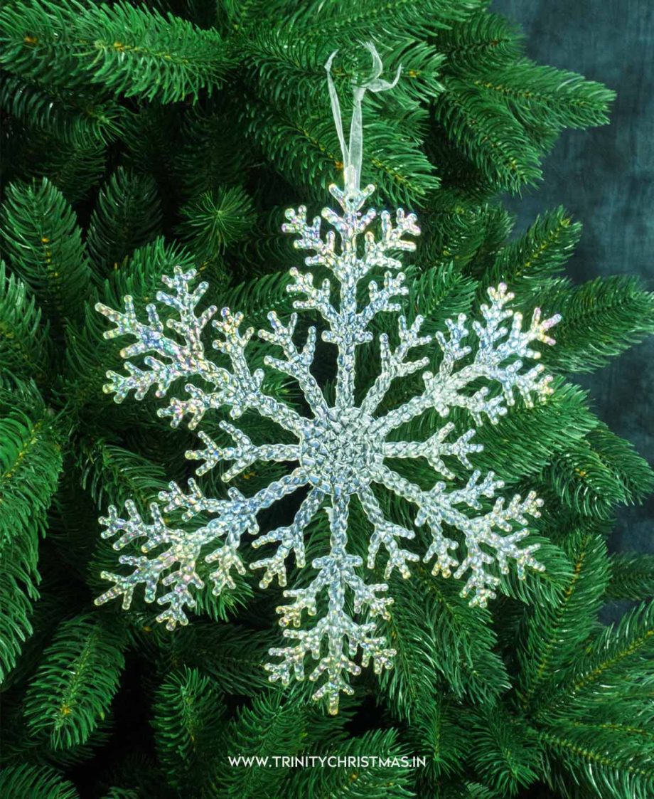 Large Glittering Snowflake
