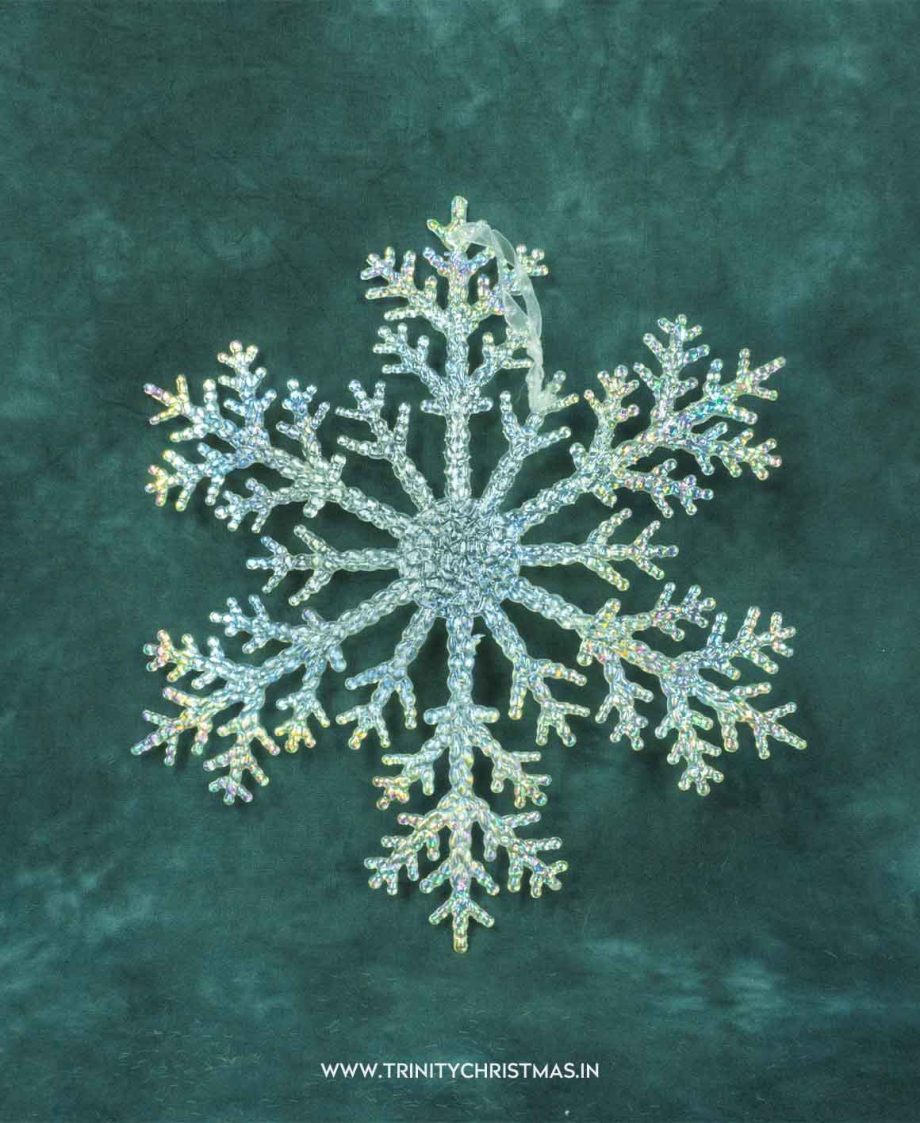 Large Glittering Snowflake