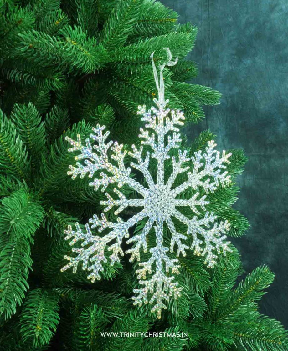 Large Glittering Snowflake