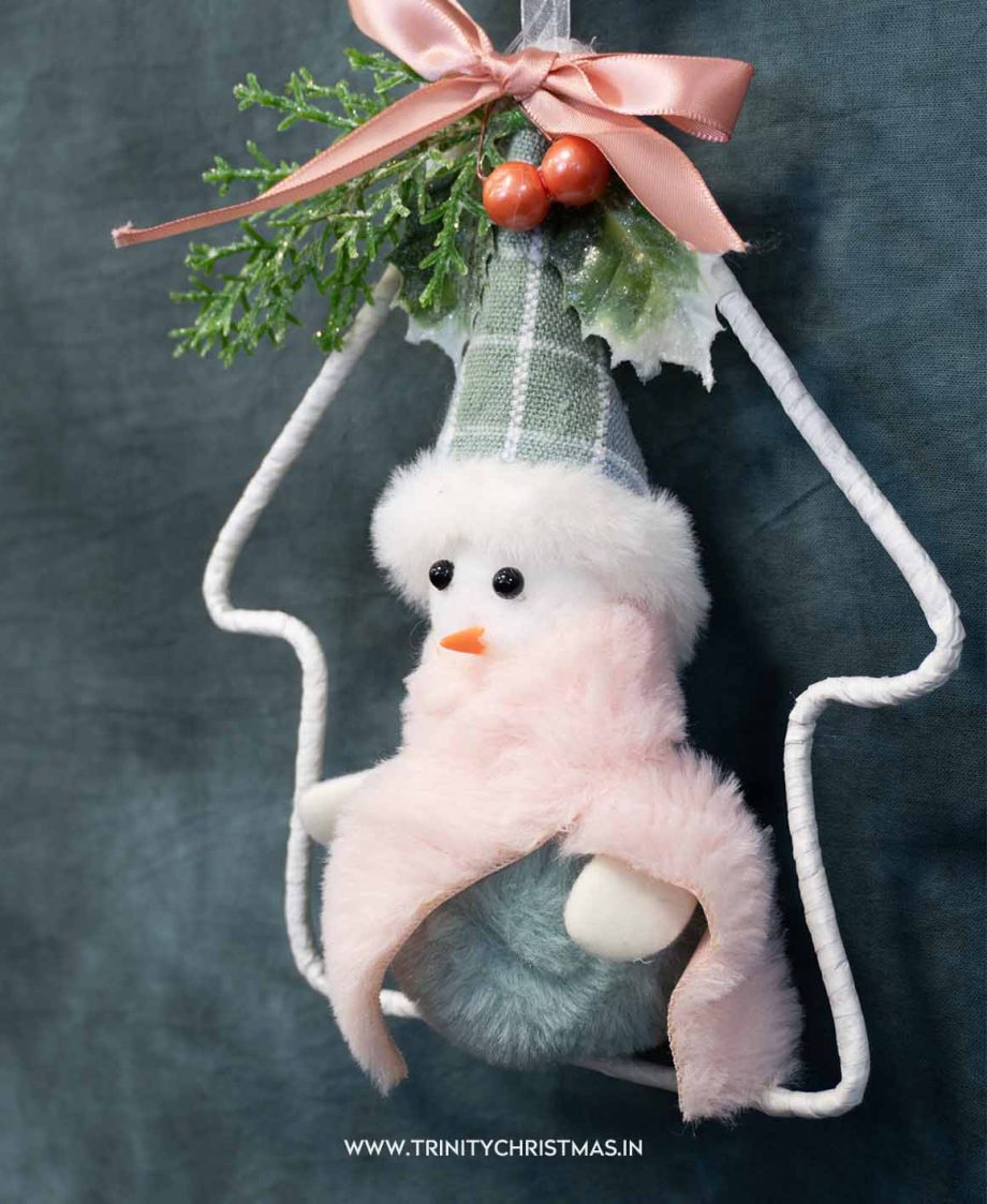Snowman Nordic Plush Dangle