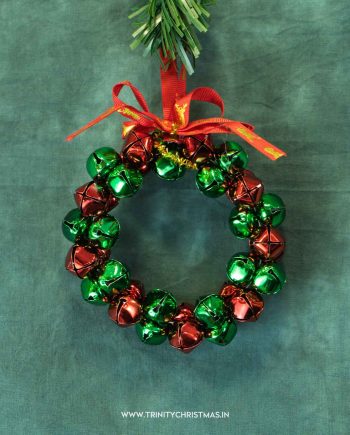 Jingle Jolly Wreath – Red Green