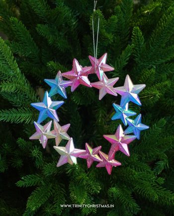 Cosmic Candy Star Wreath