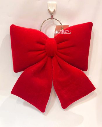 Luxe Plush Christmas Bow