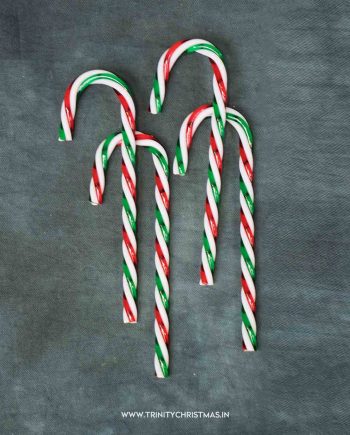 Peppermint Twist Christmas Canes Ornament