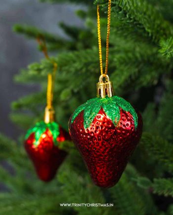 Merry Strawberry Ornament
