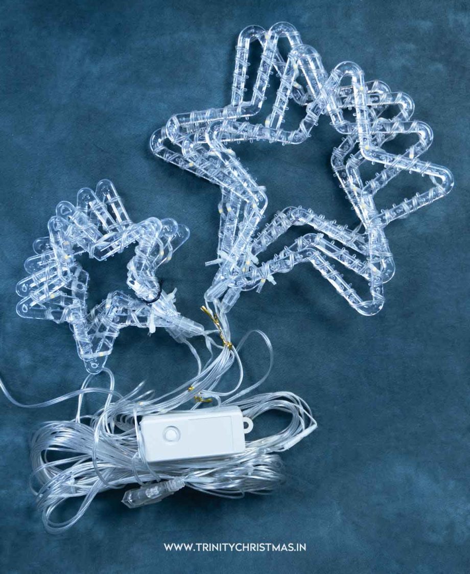 Duo Star String Light 3m – Warm White