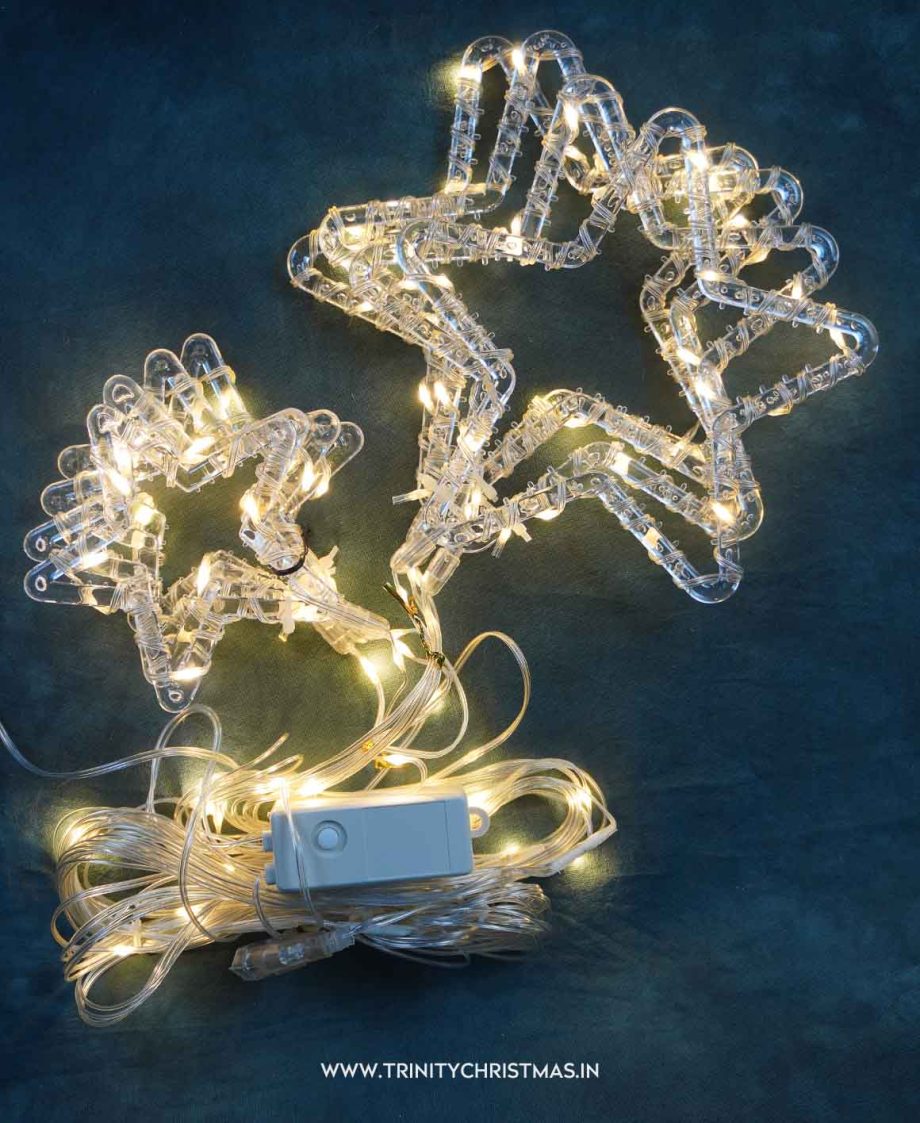 Acrylic Star Curtain Lights