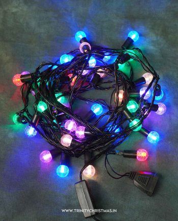 Multi Color Globe LED String Lights
