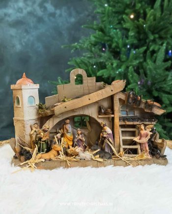 O Holy Night Nativity Set 23.5x35CM