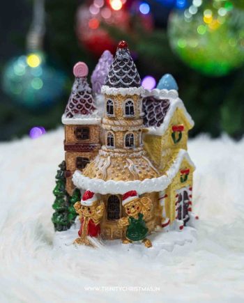 Winter Magic Village Fantasy House 10x7.5CM
