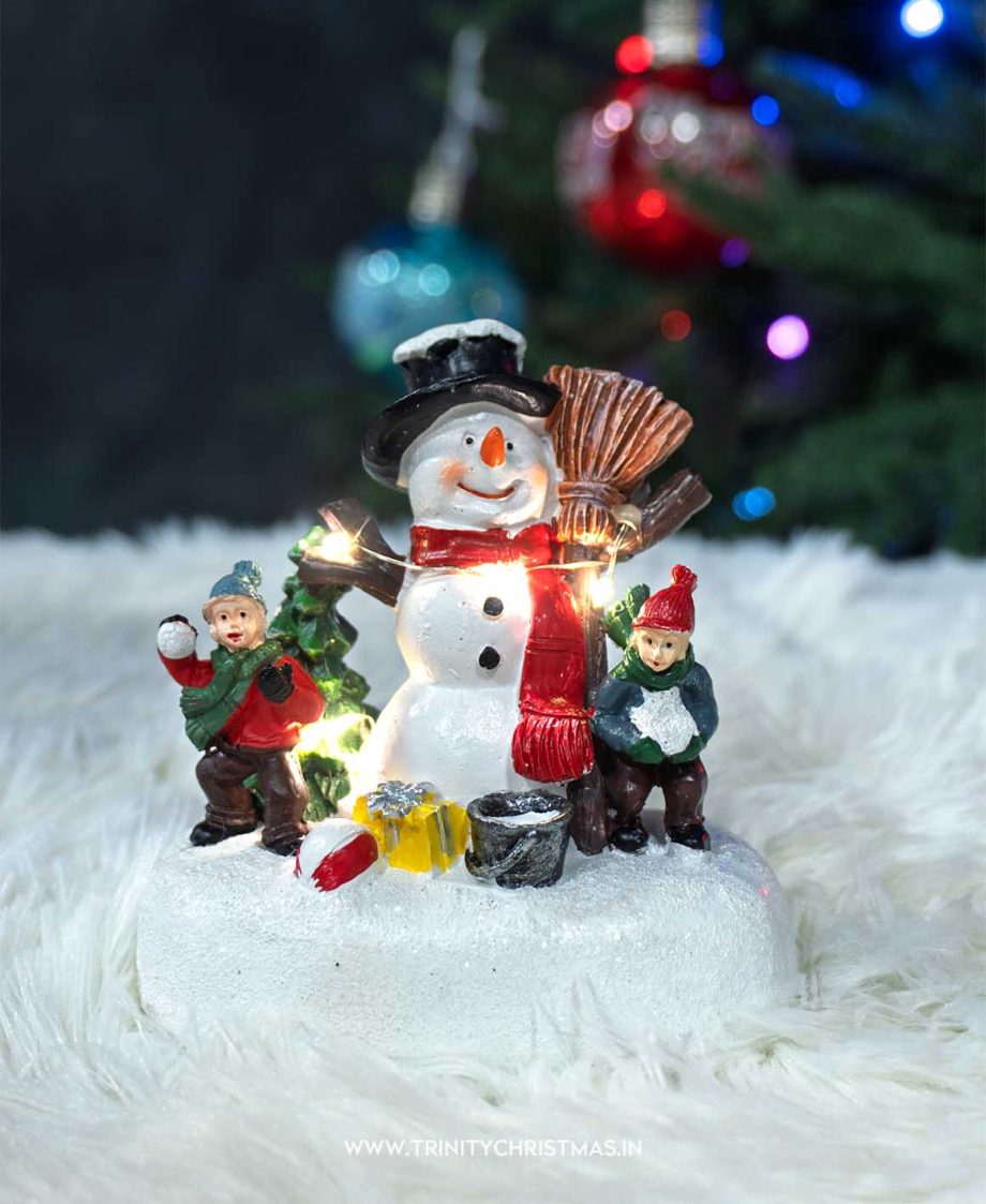 Snowman Winter Friends