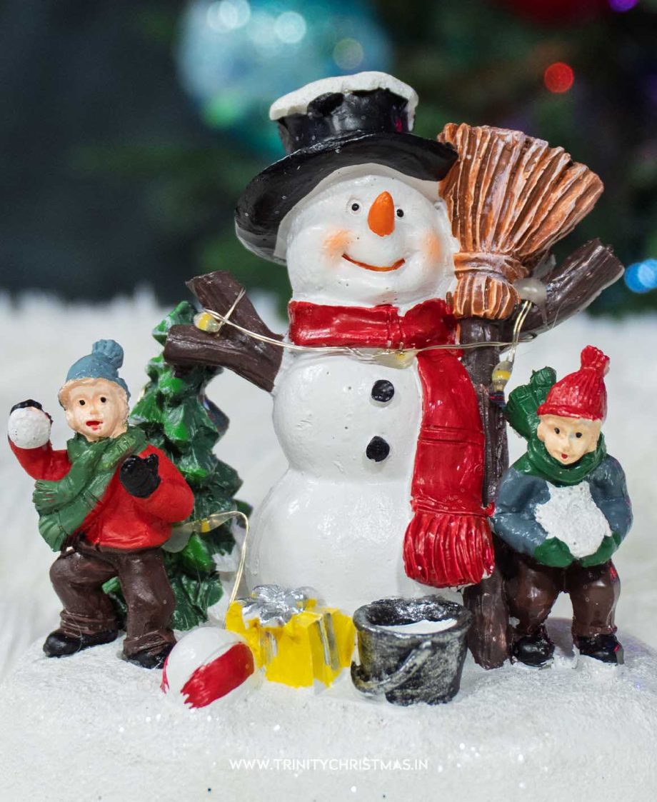 Snowman Winter Friends